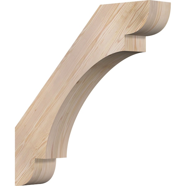 Ekena Millwork 5 1/2"W x 32"D x 32"H Olympic Smooth Knee Brace, Douglas Fir BRC06X32X32OLY00SDF - main